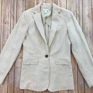 🥳2/$20🥳 KENAR Linen Single Button Blazer